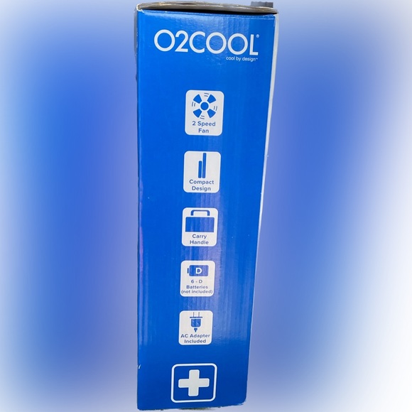 O2Cool 10” Portable Two Speed Fan - Picture 3 of 3